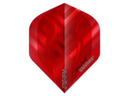 Winmau letky PRISM Zeta standard červené