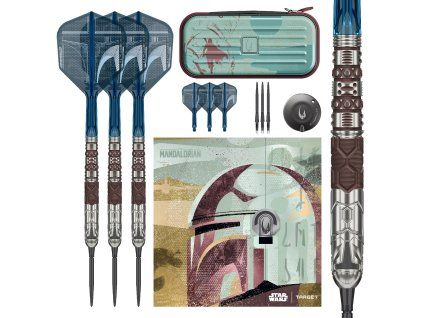 190840 STAR WARS MANDALORIAN 95% STEEL TIP GALLERY DE MAIN