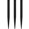 Mission kovové hroty na šipky Glide plain, černé