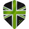 Mission letky Alliance Union Jack 100 micron No6, černé, zelené