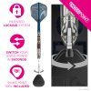 190840 STAR WARS MANDALORIAN 95% STEEL TIP GALLERY PT02