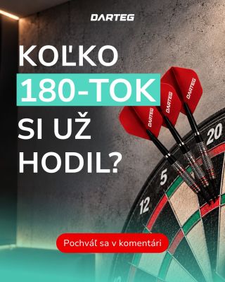 🎯 Koľko 180-tok už máš na konte? Či už na tú prvú ešte čakáš, alebo ich prestávaš počítať – pochváľ sa nám v komentári! 👇🔥...