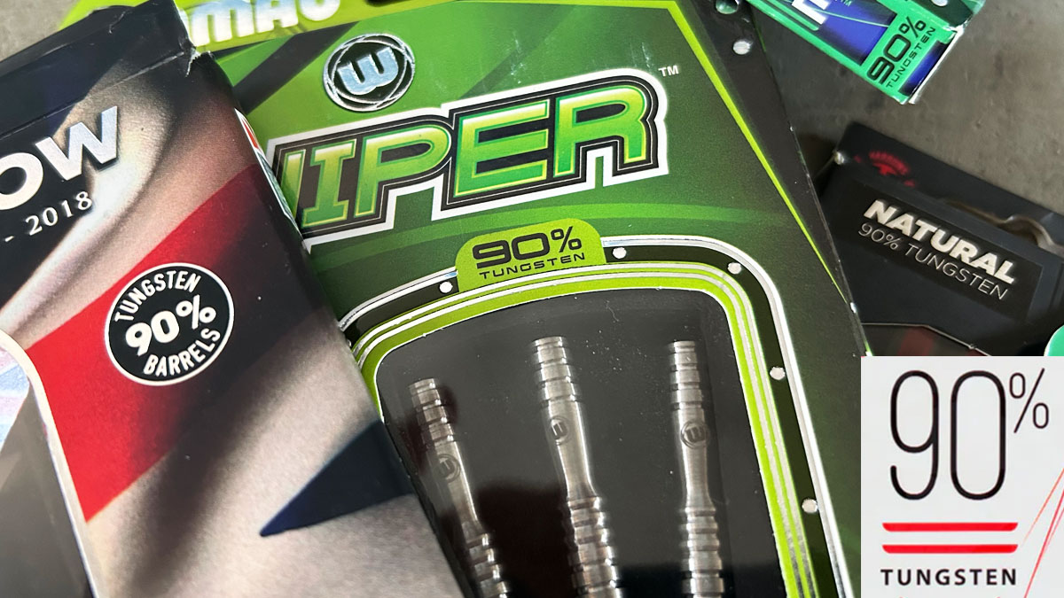 Volfrámtartalom nyilakban