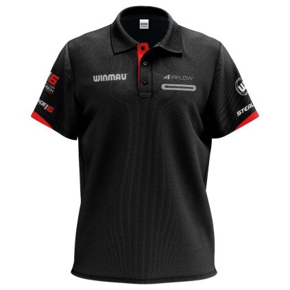 706165 Winmau Pro Line melegítő felső, fekete, XXXL