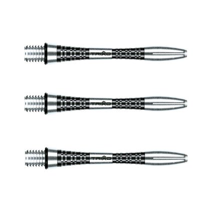 598580 winmau nasadky na sipky triad aluminium cierne kratke