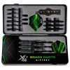 602342 xq max darcekovy set soft a steel sipky blackline 16g