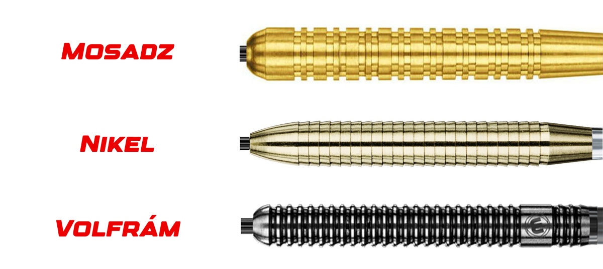 materiál šipky