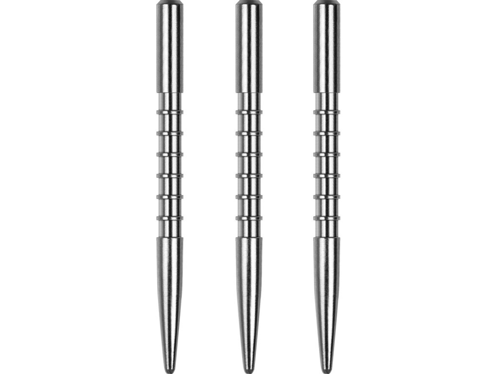 Mission kovové hroty na šípky Probe V1, strieborné