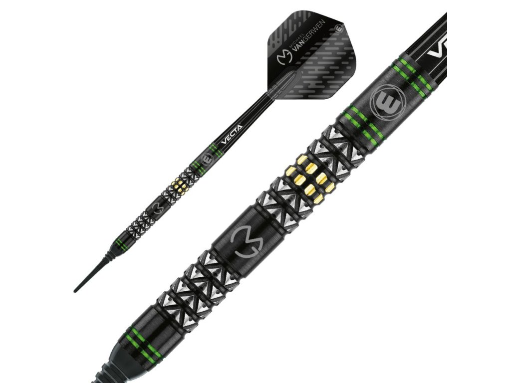 Winmau soft šípky MvG Vantage 20g