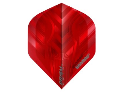 Winmau letky PRISM Zeta standard červené