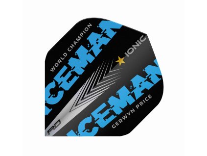 Red Dragon letky Hardcore Ionic Gerwyn Price Iceman WC2021, modré