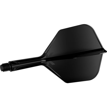 Target letky s násadkou K-Flex čierne, No6 letky