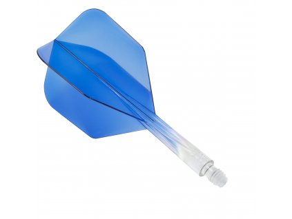 Condor letky s násadkou AXE Small, priehľadné modré