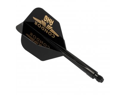 Condor letky s násadkou AXE Logo Small, čierno-zlaté