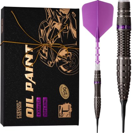 cuesoul motorcycle darts soft oilpaint exhaust 1