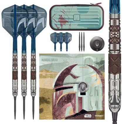 190840 STAR WARS MANDALORIAN 95% STEEl TIP GALLERY DE MAIN
