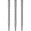 Mission kovové hroty na šípky Probe V1, strieborné