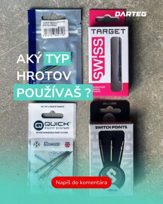 Aký typ vymeniteľných hrotov používaš? 🎯 Swiss Point, Switch Point, Quick Point alebo EZ EVO? Napíš do komentára, ktorý...