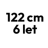 122 cm/6 let