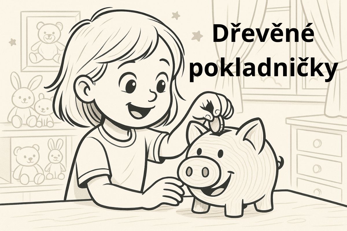 Dřevěné pokladničky