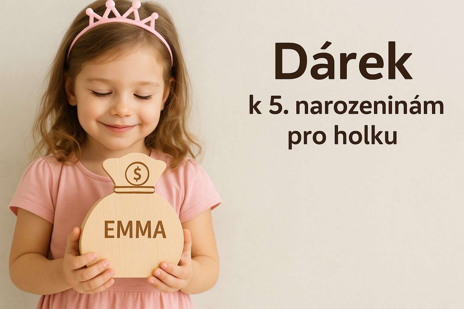 Dárek k 5. narozeninám pro holku