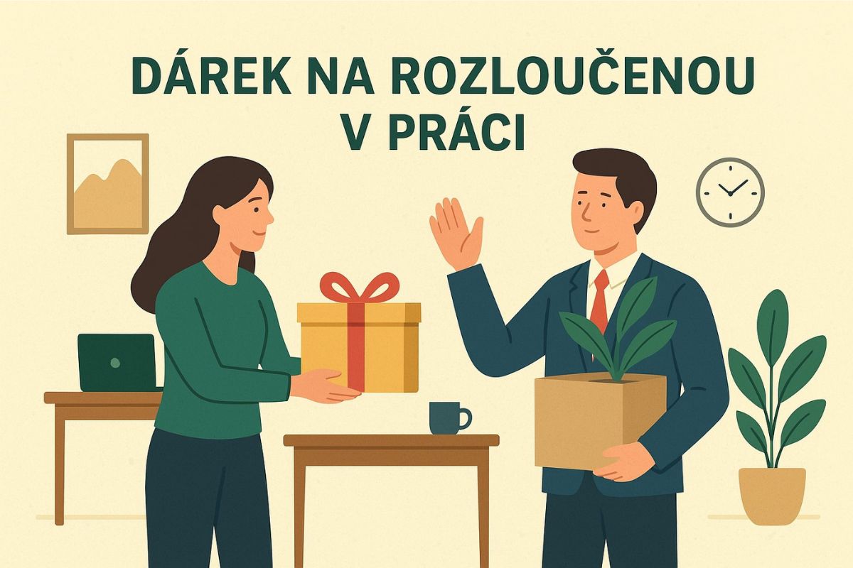 Dárek na rozloučenou v práci