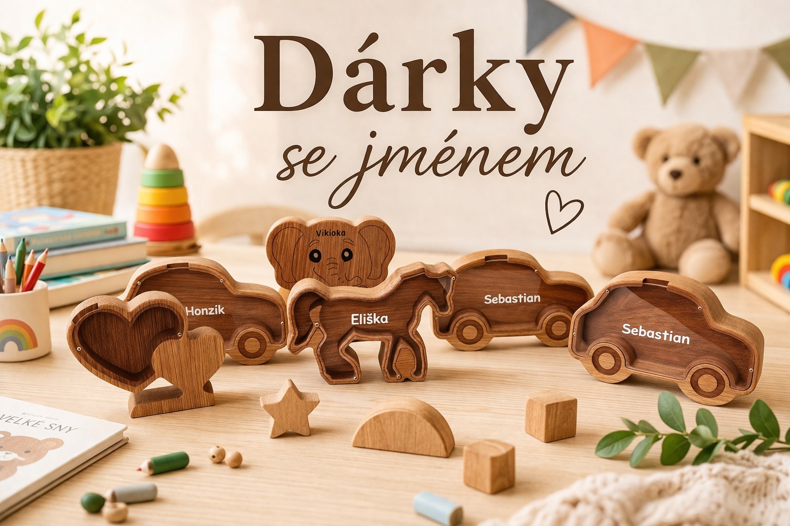 Dárek se jménem: originální tipy na personalizované dárky pro každého