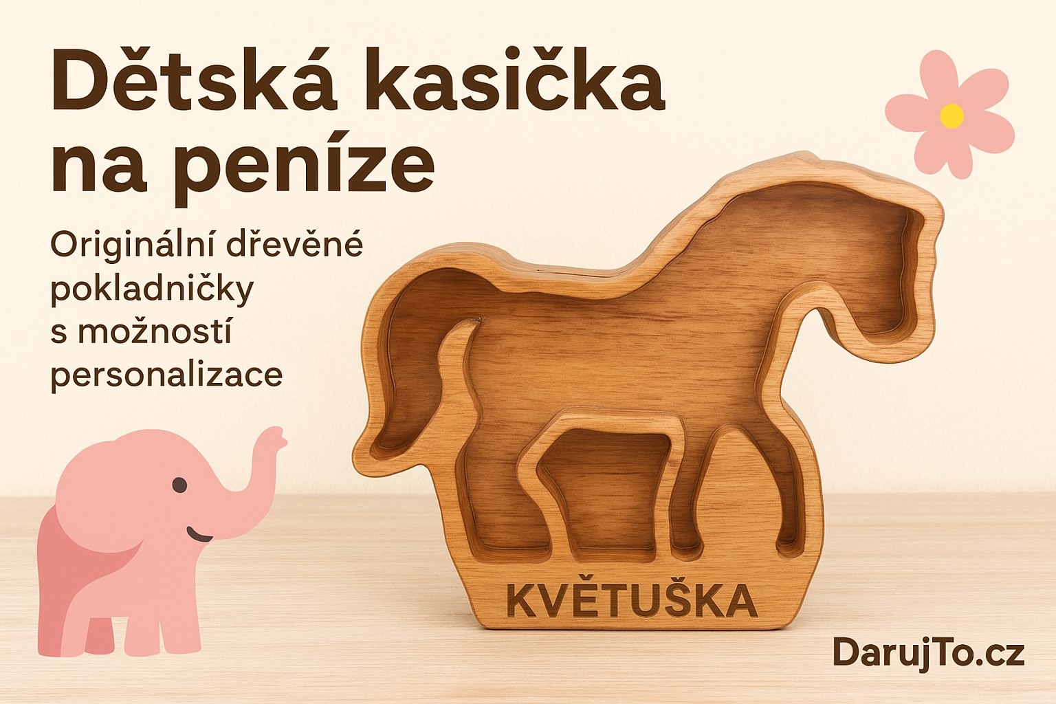 Dětská kasička na peníze