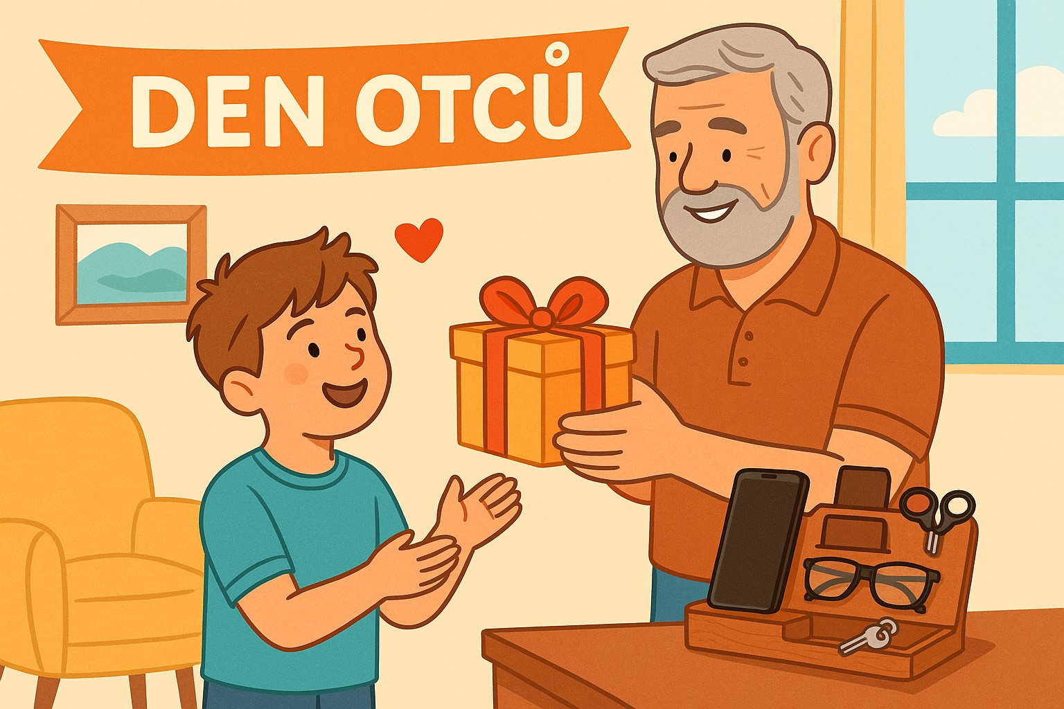 Den otců: Nezapomeňte poděkovat tátovi stylovým dárkem