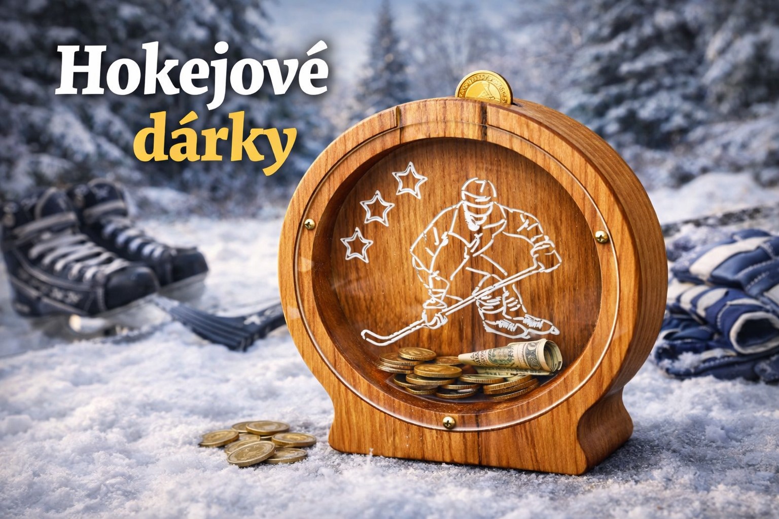 Hokejové dárky pro děti