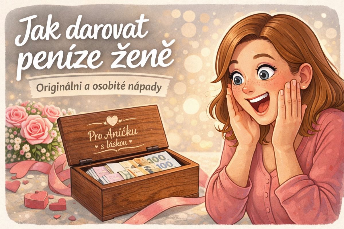Jak darovat peníze ženě