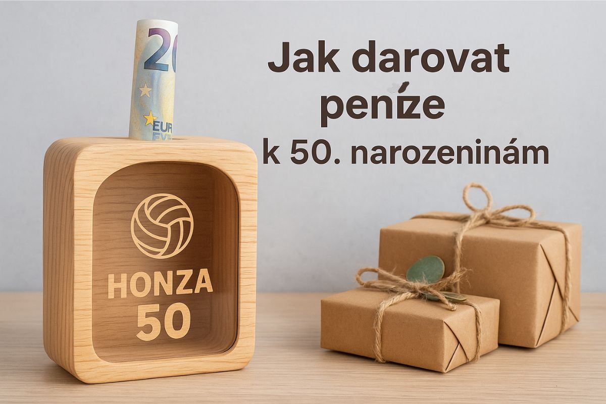 Jak darovat peníze k 50 narozeninám