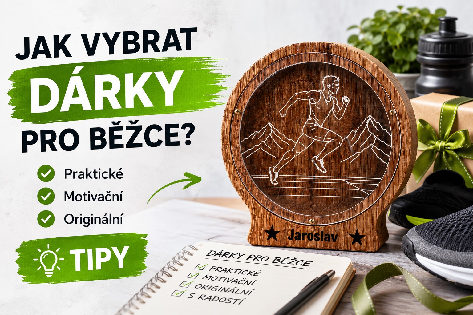 Dárky pro běžce – inspirace na originální dárky