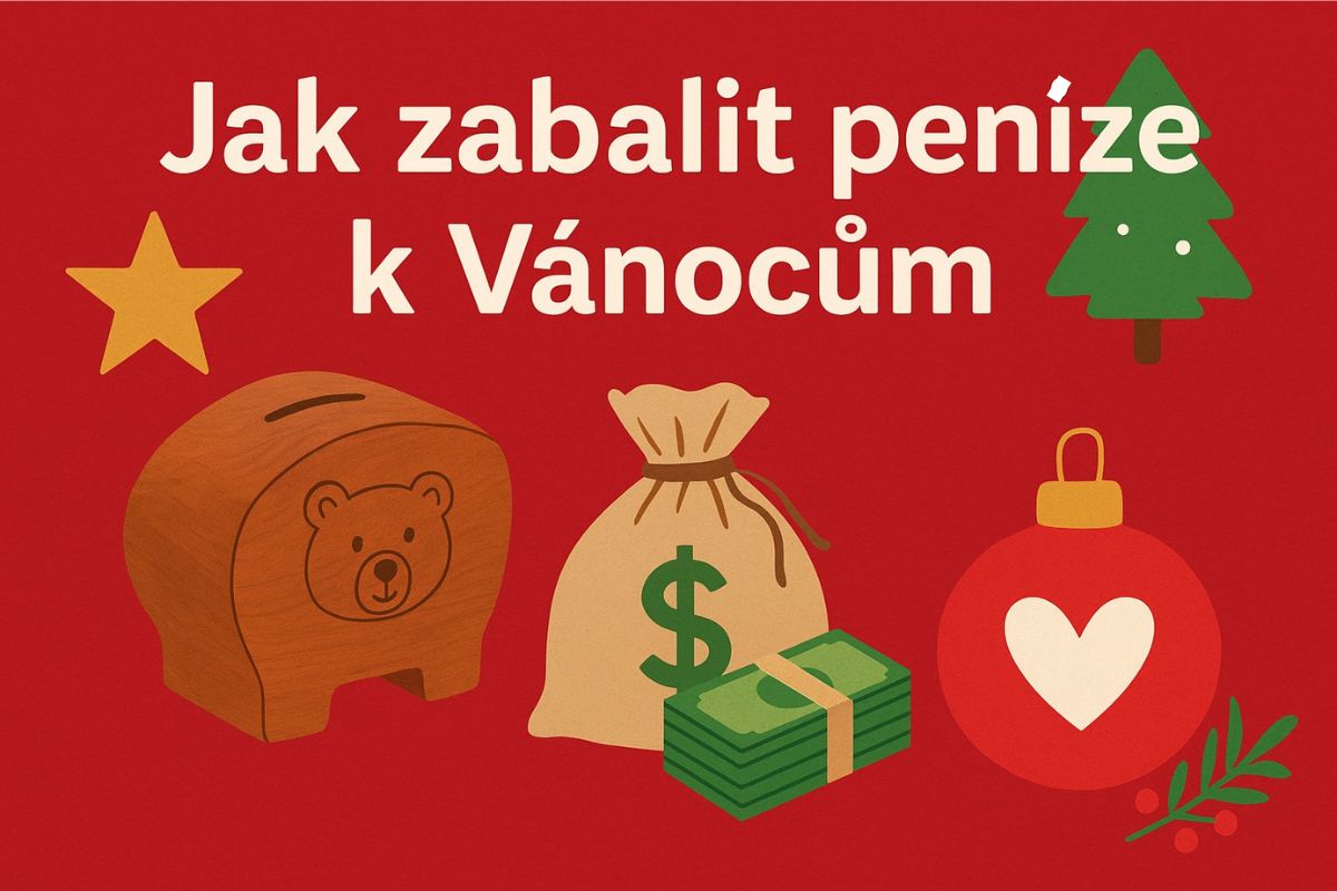 Jak zabalit peníze k Vánocům