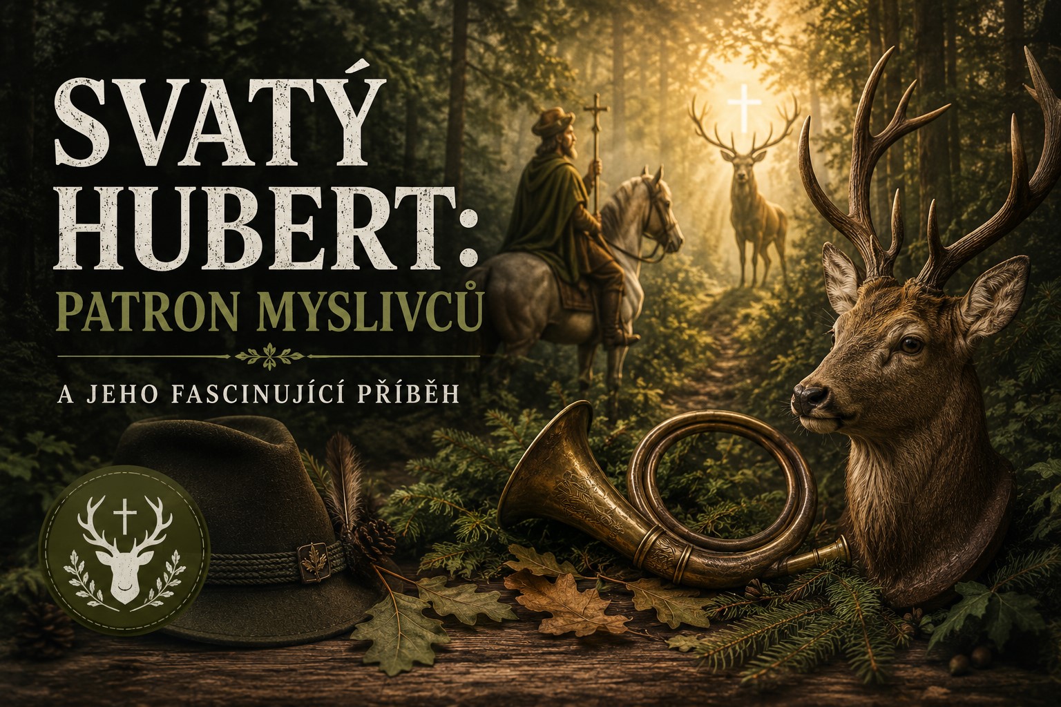 Svatý Hubert: patron myslivců a jeho fascinující příběh