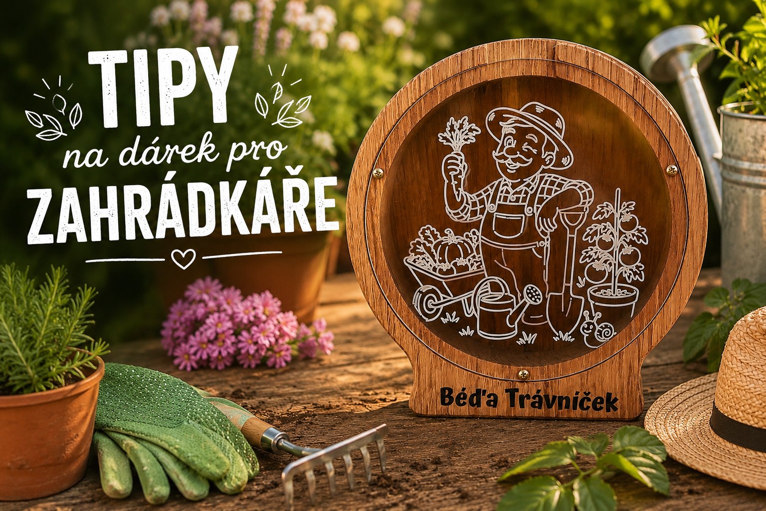 Tipy na dárek pro zahrádkáře