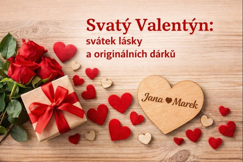 Svatý Valentýn: svátek lásky a originálních dárků