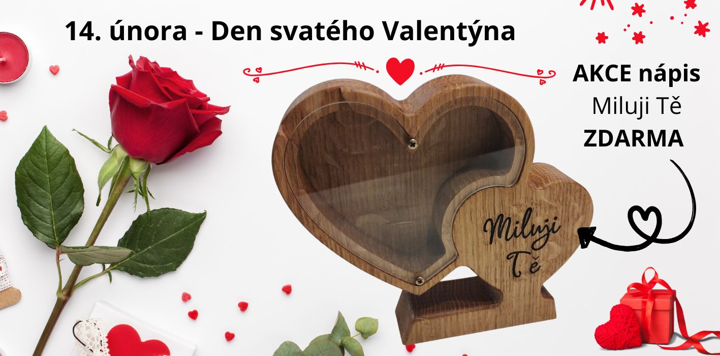 Dárek k Valentýnu pro muže, darek k valentýnu, valentýn dárek