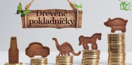 Pokladničky - dárek pro děti