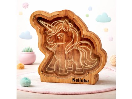 Pokladnička jednorožec