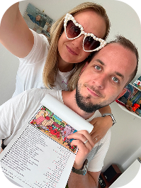 Adéla a Michal Prágrovi