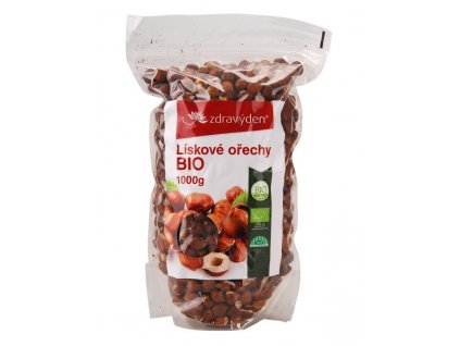 Lískové ořechy BIO 1000g