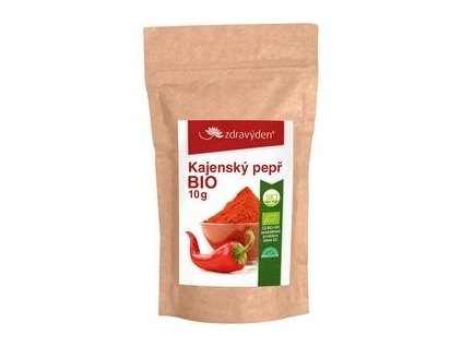 Kayenský pepř BIO 10g