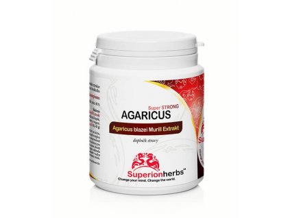 Agaricus blazei Murill, Extrakt 40 % polysacharidů, 90 kapslí