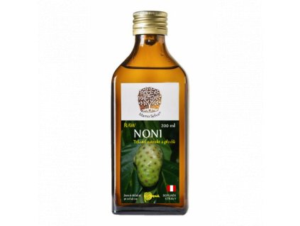 Noni tekutý extrakt z plodů 200ml RAW