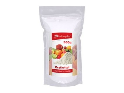 Erythritol, stevia nízkokalorické sladidlo 500g