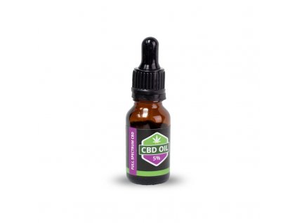 CBD olej 5% v konopném oleji 10ml