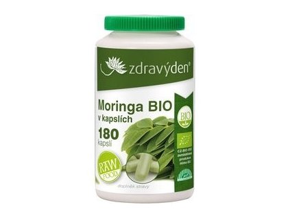 Moringa Bio 180 kapslí