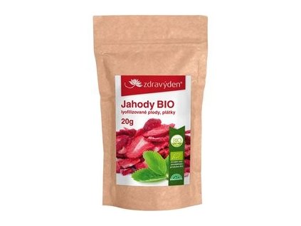 Jahody BIO sušené mrazem 20g