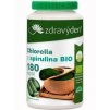 Chlorella a spirulina BIO 180 kapslí